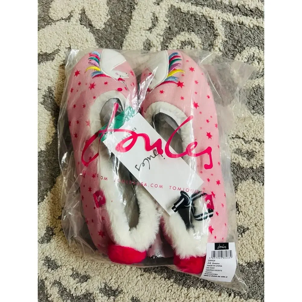 NWT❤️Joules Child Character Slippers sz4-5